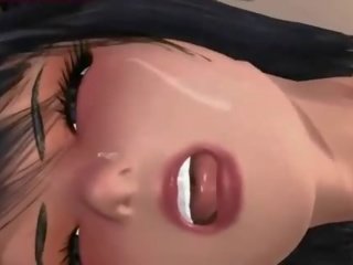 Animated streetwalker gets ass licked