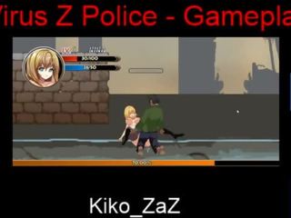 Virus Z Police girlfriend - GamePlay