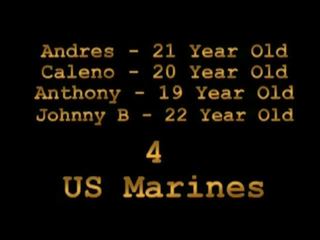 Estes marines teste fogo seu weapons