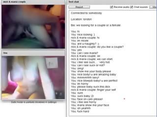 Chatroulette #77 oversexed Couple Suck And Long Fuck