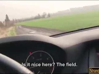 Hitchhiker cristin caitlin terbentur oleh orang asing bab dalam yang kereta