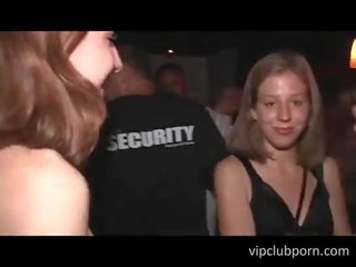 VIP orgy party turned on girls get groovy boobies sucked
