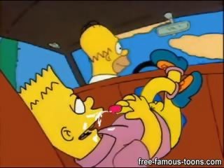 Simpsons family dirty movie