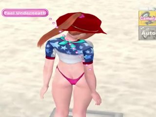 Desirable παραλία 3 gameplay - hentai παιχνίδι