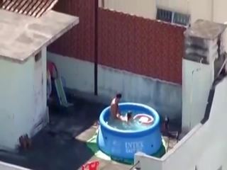 Melhores doen brasil - flagrou vizinhos fazendo sexo nvt piscina elhores