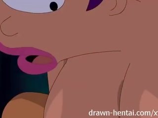 Futurama Hentai - Zapp pole for Turanga sweetheart