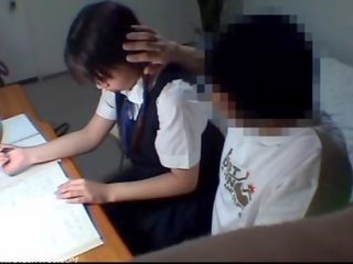 Kool õpilane tüdruk seksuaalne nilbe stseen
