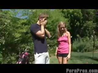 Remaja golf fuck!