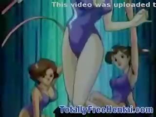 Desirable anime girls with big tits fucked by cocks and tentacles