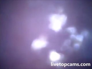 Young female cums filmed from inside a vagina at livetopcams pt1