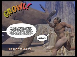 Cretaceous kalu 3d homo koominen sci-fi porno tarina