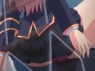 Anime enchantress obtendo pequena conas fodido