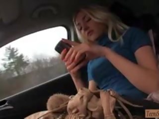 Perky Amateur Blonde Teen Victoria Puppy Fucked In The Car