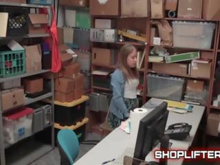 Shoplifting babe Brooke Bliss Gets Fucked