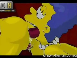 Simpsons bayan movie - bukkake gangbang