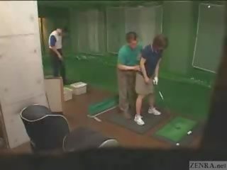 Дуже руки на японець гольф урок