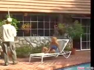 Wife Hits On The Pool juvenile