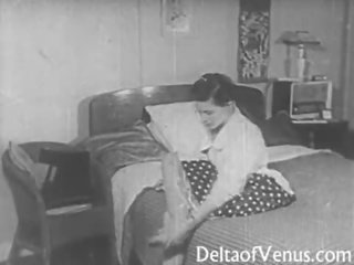 วินเทจ x ซึ่งได้ประเมิน คลิป 1950s - นักท่องเที่ยว เพศสัมพันธ์ - peeping tom