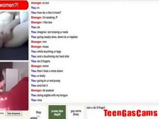Omegle Series #14 - adolescent Rides Me With Her Hair Br