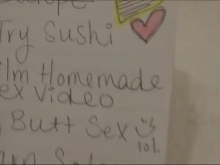 Adalisa must kontrollima ära tema bucket nimekiri mis sisaldama kuni proovima pepu seks video