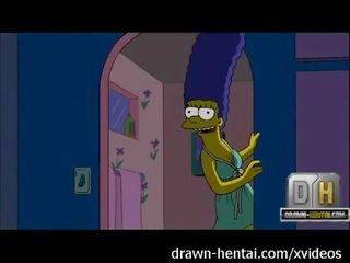 Simpsons x névleges csipesz - szex film éjszaka