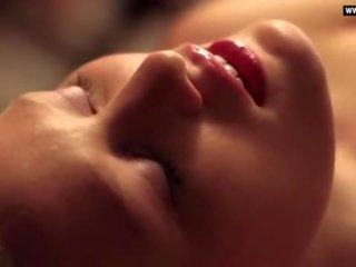 Ashley Hinshaw - Topless Big Boobs, Striptease & Masturbation dirty film Scenes - About Cherry (2012)