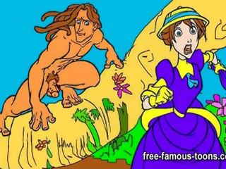 Tarzan と ティーン ジェーン ハードコア 乱交パーティー