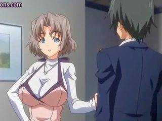 Desirable anime perempuan mendapat merempuh
