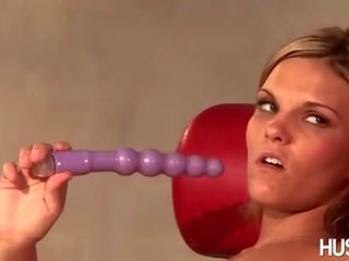 Superb Blonde Mackenzee Pierce Gets Her Slit Boned With A Hard Toy Unti She Cums