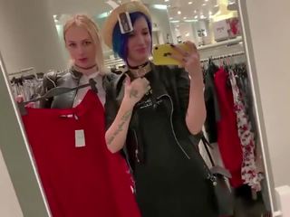 Daughter blows tranny in changing room