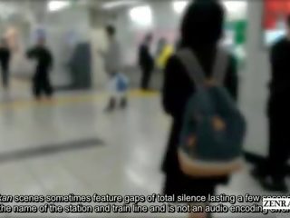 Japānieši meitene reāls chikan vilciens pieredze