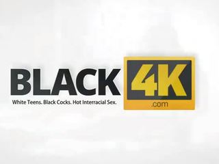 Black4k. Virgin Black Dude On White Hottie In Wonderful X rated movie Action