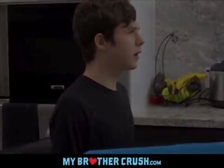 Twink Step Brother With A Nice Big Thick prick Dakota Lovell Fucked By Cub Step Brother Scott Demarco In Family Kitchen