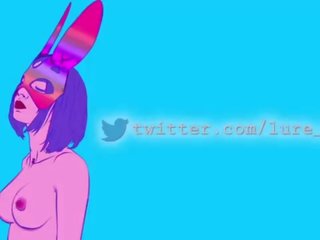 Lesbian bayan movie clip game&colon; helly rite and purple fancy woman kakegurui cosputer
