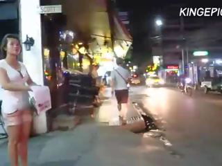 Russian whore in Bangkok Red Light District [HIDDEN CAMERA]