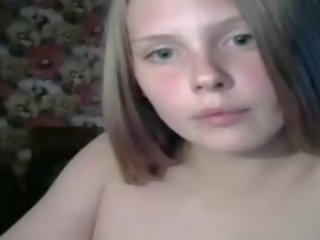 Ζωηρός/ή ρωσικό έφηβος/η trans νέος γυναίκα kimberly camshow