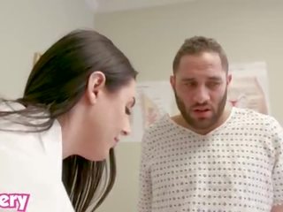 Trickery - therapist Angela White fucks the wrong patient
