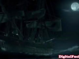 วัด บรูคส์ ดาว ใน pirate ship ถึงจุดสุดยอด