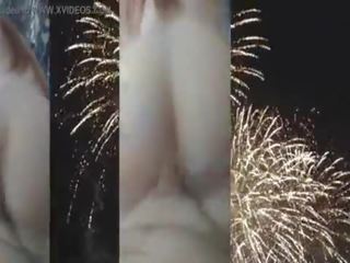 4th Of July porn Celebration Face Fuck And Creampie