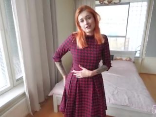 Sensational Redhead goddess Sucks and Hard Fucks You While Parents Away - JOI Game